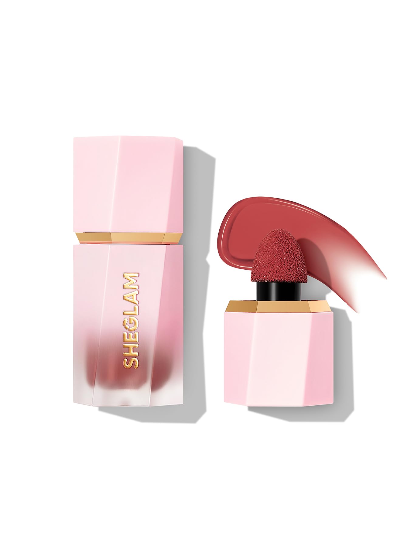 SHEGLAM Color Bloom Liquid Blush Makeup for Cheeks Matte Finish-Love Cake