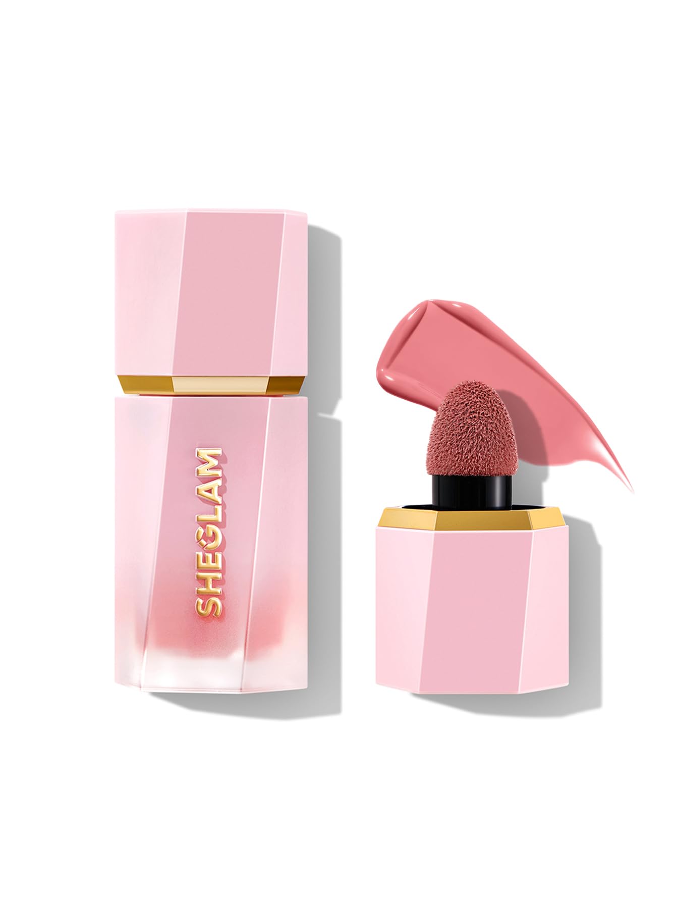 SHEGLAM Color Bloom Liquid Blush Makeup for Cheeks Matte Finish-Love Cake