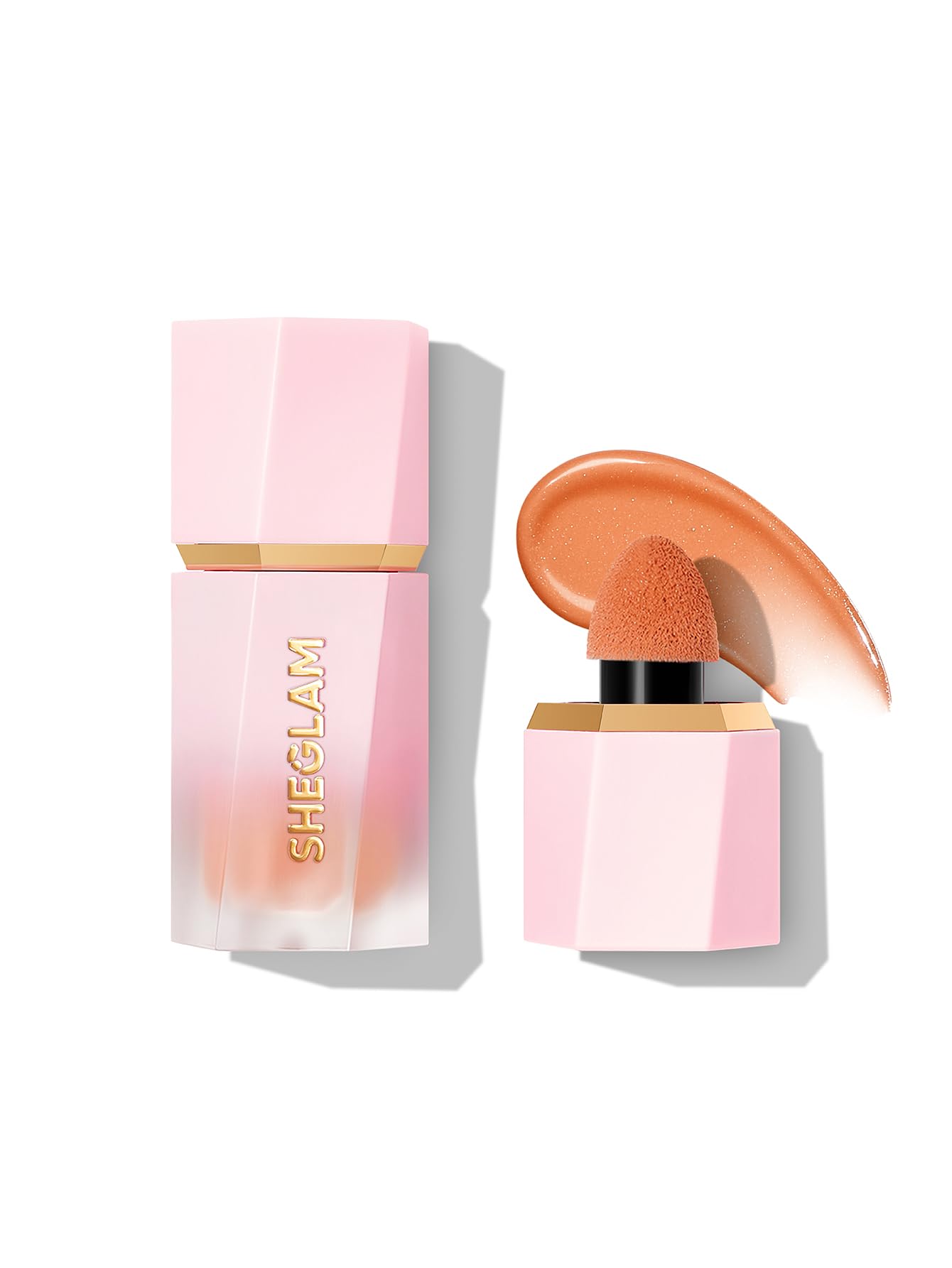 SHEGLAM Color Bloom Liquid Blush Makeup for Cheeks Matte Finish-Love Cake