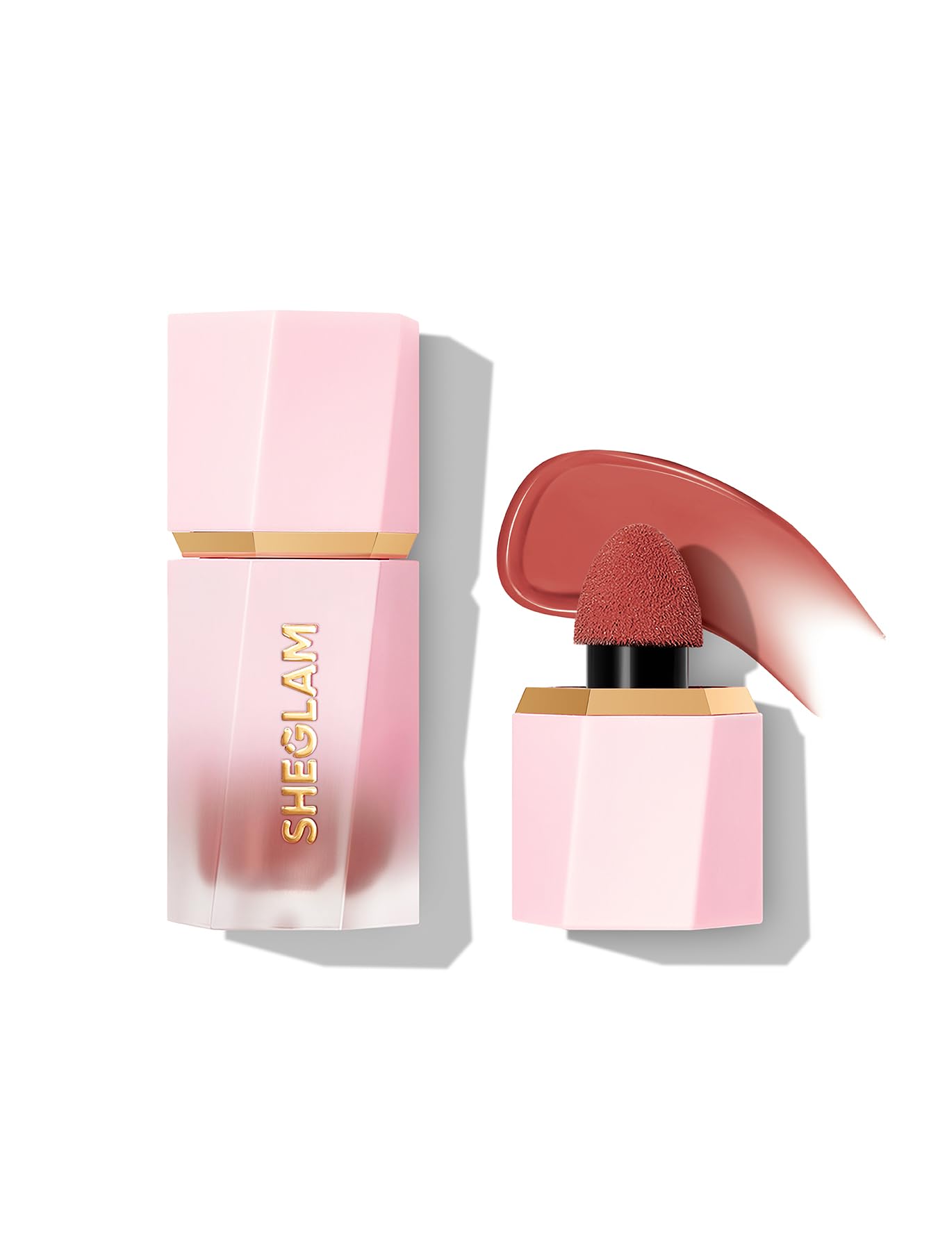 SHEGLAM Color Bloom Liquid Blush Makeup for Cheeks Matte Finish-Love Cake