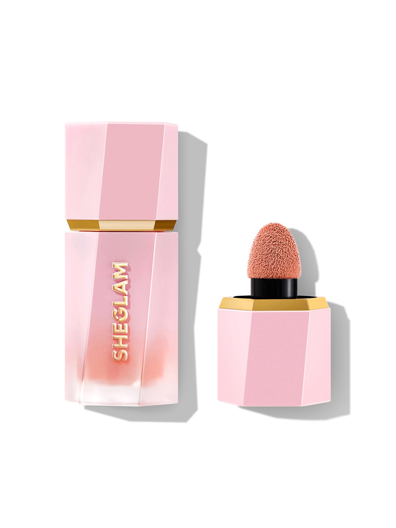 SHEGLAM Color Bloom Liquid Blush Makeup for Cheeks Matte Finish-Love Cake