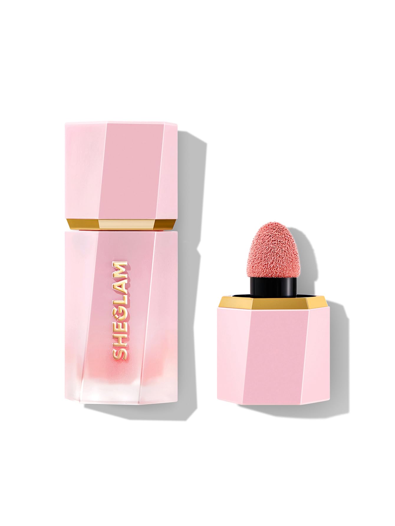 SHEGLAM Color Bloom Liquid Blush Makeup for Cheeks Matte Finish-Love Cake