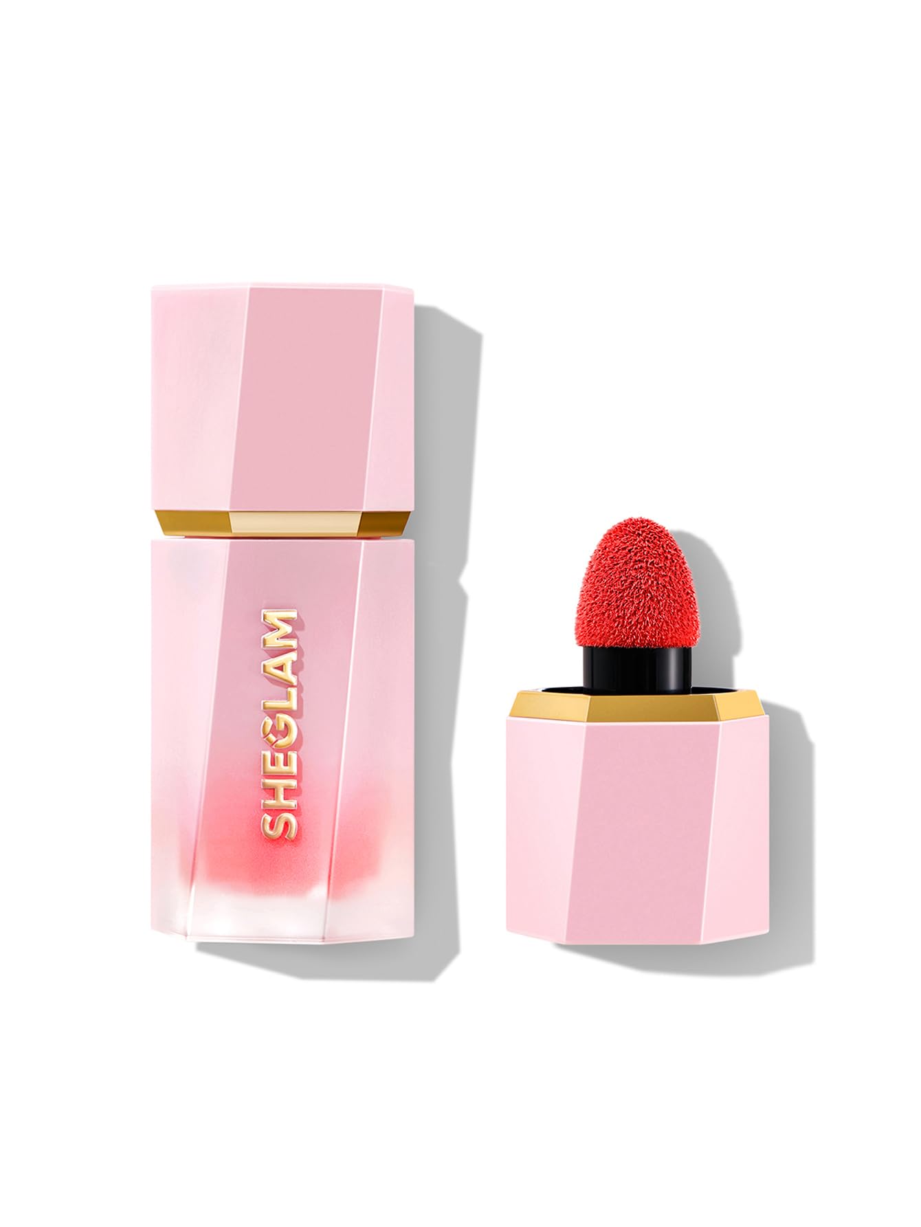 SHEGLAM Color Bloom Liquid Blush Makeup for Cheeks Matte Finish-Love Cake