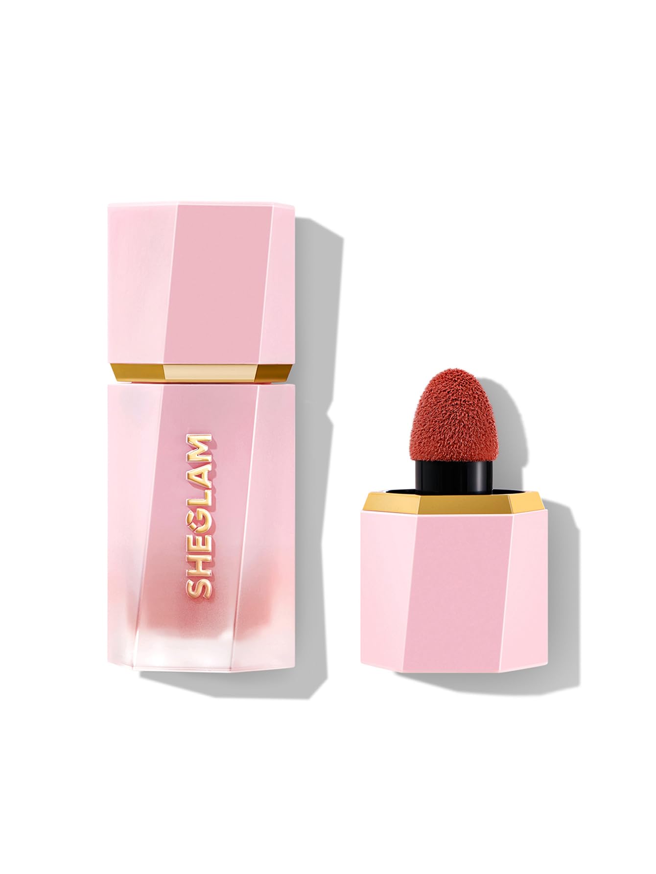SHEGLAM Color Bloom Liquid Blush Makeup for Cheeks Matte Finish-Love Cake