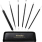 Blackhead Remover Pimple Popper Tool Kit - (6 Piece Kit) - Professional Stainless Pimples Comedone Extractor Removal Tool