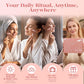 BAIMEI IcyMe Rose Quartz Roller & Gua Sha Set, Cooling Face Roller for Depuffing & Lymphatic Massage, Sculpting Tool for Face, Eyes & Neck, Smooth Skincare Gift for Women and Men