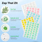 QUSTERE Pimple Patches for Face, Hydrocolloid Acne Patches, Cute Star Zit Covers, Colorful Spot Stickers with Tea Tree, Salicylic Acid & Cica Oil| 3 Sizes (10mm, 12mm & 14mm) |200 Count