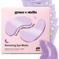 grace & stella Retinol Under Eye Patches for Puffy Eyes & Dark Circles - Restoring Gel Under Eye Masks with Hyaluronic Acid - Birthday Gifts for Women, Bachelorette Party Favors (Purple, 24 Pairs)
