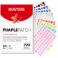QUSTERE Pimple Patches for Face, Hydrocolloid Acne Patches, Cute Star Zit Covers, Colorful Spot Stickers with Tea Tree, Salicylic Acid & Cica Oil| 3 Sizes (10mm, 12mm & 14mm) |200 Count