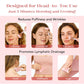 BAIMEI IcyMe Rose Quartz Roller & Gua Sha Set, Cooling Face Roller for Depuffing & Lymphatic Massage, Sculpting Tool for Face, Eyes & Neck, Smooth Skincare Gift for Women and Men