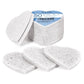 GAINWELL 50-Count Compressed Facial Sponge for Daily Facial Cleansing and Exfoliating, 100％ Natural Cosmetic Spa Sponges for Makeup Remover, Reusable, Pink