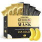 NAZANO 24K Gold Under Eye Patches - 60 Pack Eye Masks | for Puffy Eyes Dark Circles, Bags & Wrinkles with Collagen & Hyaluronic Acid - Eye Care Pads for Daily Skincare (Gold)