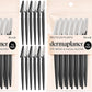 Kitsch Dermaplane Razor for Women Face – Face Razors for Women & Men, Eye Brow Razors & Face Shaver – Exfoliating Facial Razor & Dermaplaner as Skin Care Tool for Smoother Skin - Terracotta, 6 pcs