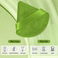 Pimoys 6 Pcs Powder Puff, Face Soft Triangle Makeup Puff Velet Makeup Sponge for Loose Powder (Green)