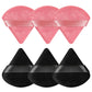 Pimoys 6 Pcs Powder Puff, Face Soft Triangle Makeup Puff Velet Makeup Sponge for Loose Powder (Green)
