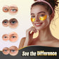 NAZANO 24K Gold Under Eye Patches - 60 Pack Eye Masks | for Puffy Eyes Dark Circles, Bags & Wrinkles with Collagen & Hyaluronic Acid - Eye Care Pads for Daily Skincare (Gold)
